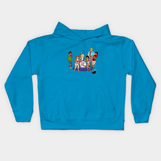 The whole Josie gang! Kids Hoodie by Pop Fan Shop